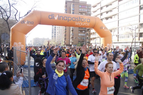 Ya se puede disfrutar de la marcha nórdica en familia en Valencia