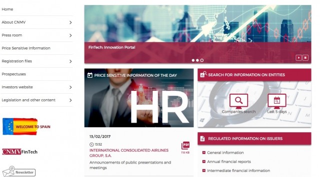 La CNMV renueva su web potenciado el inglés para mejorar su atractivo internacional

