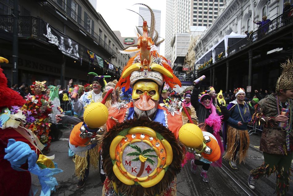 Foto del carnaval de New Orleans (EFE/Dan Anderson) - 