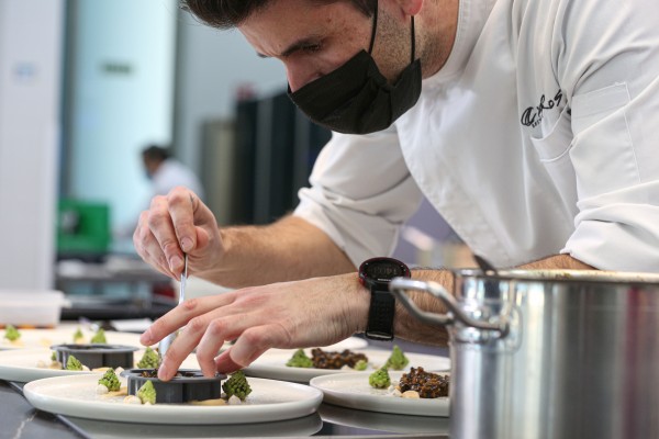 Aitor Martínez, de Can Ros, mejor receta con trufa de Andilla 2022