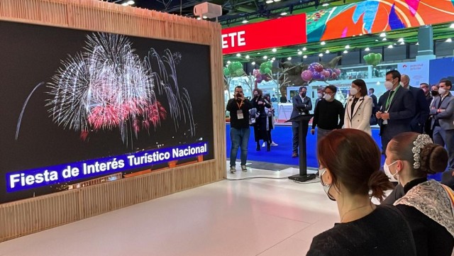 Elche presenta la Nit de l’Albà en Fitur como fiesta de Interés Turístico Nacional