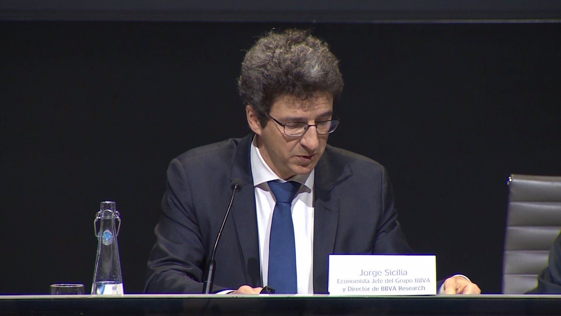 El economista jefe del Grupo BBVA y director de BBVA Research, Jorge Sicilia. Foto: EP - 