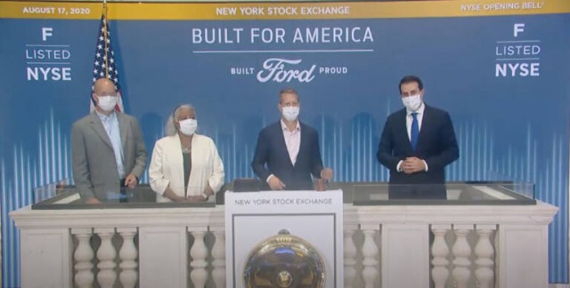 Las acciones de Ford presentaron en 2021 la mayor subida desde 2009 más que duplicando su valor