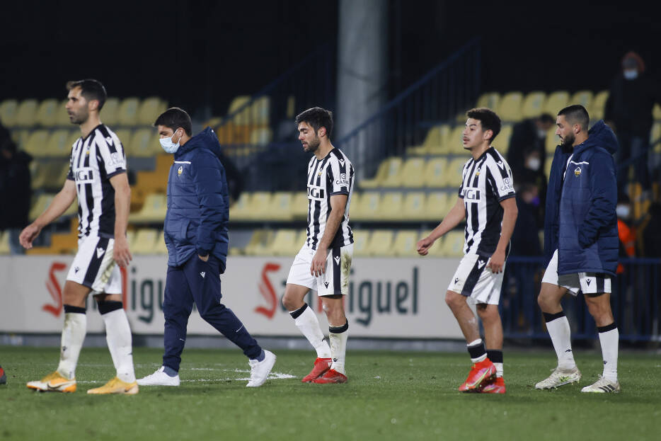 El Castellón encadena por primera vez esta temporada tres derrotas seguidas