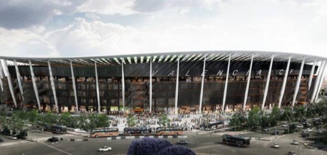 El Valencia CF mantendrá la fachada del último diseño
