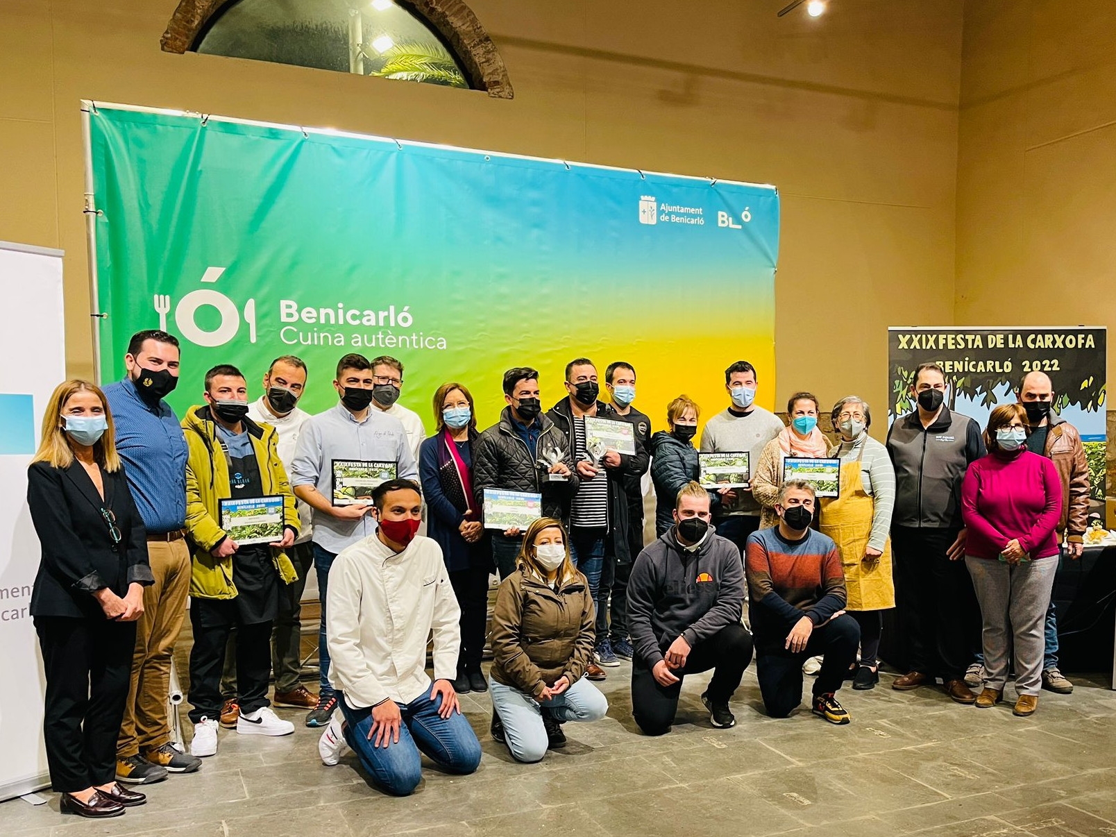 El Candil i Casa Golo guanyen el Concurs dels Pinxos de la Carxofa de Benicarló