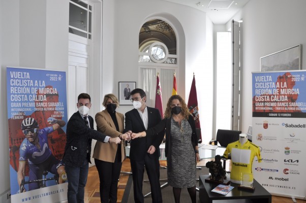 La Vuelta a Murcia recorrerá 189 kilómetros entre Fortuna y Cartagena y recupera el Collado Bermejo