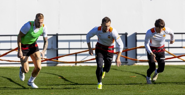 Posible once del Valencia para enfrentarse al Sevilla