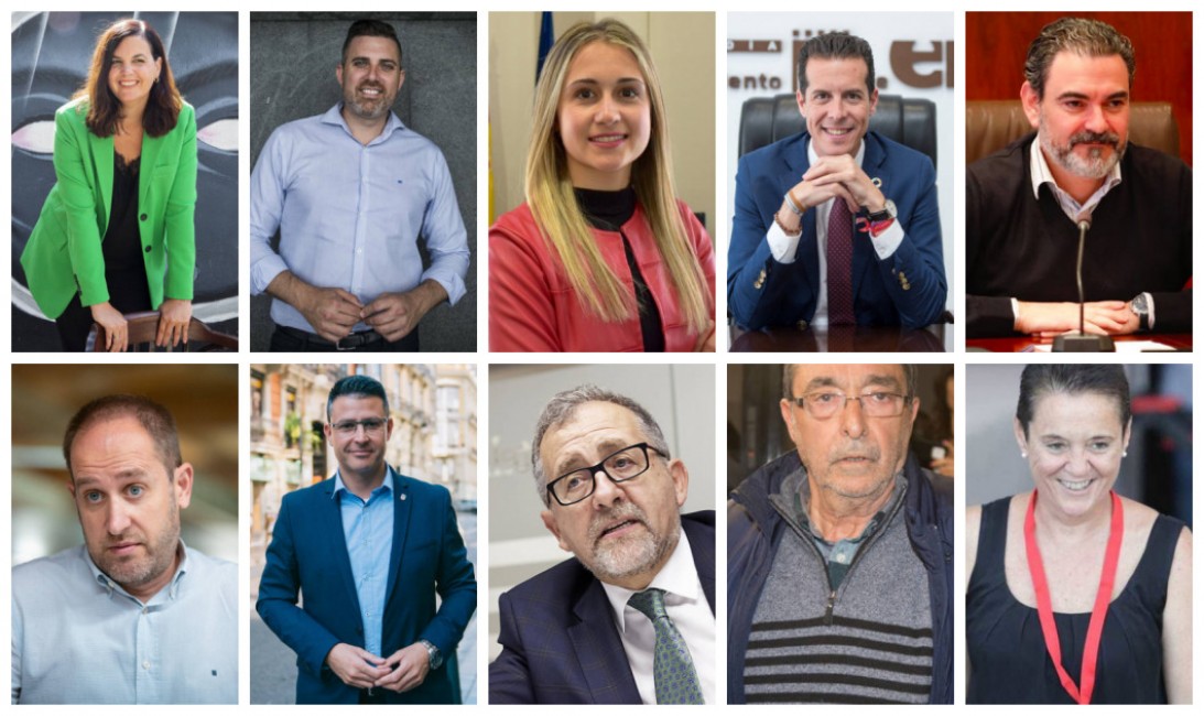 Gómez, Mayor, Baños, Alfaro y Arqués, algunos de los beneficiados. Cano, González, Martí, Franco y Serna, no lograron sus objetivos. Foto: VP  - 