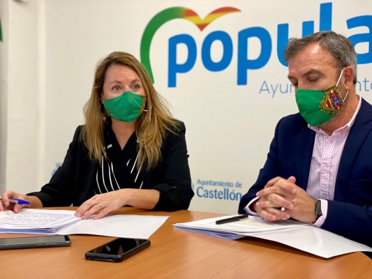 El PP afea al equipo de gobierno de Castelló que deje sin gastar 56 millones del presupuesto de 2021