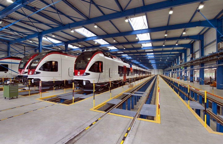  Instalaciones del grupo Stadler Rail AG  - 