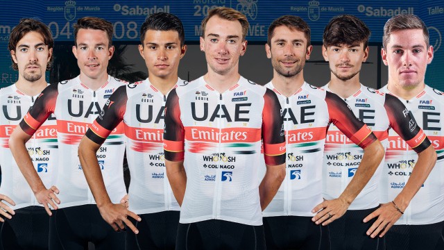 El UAE Emirates vendrá a Murcia liderado por el estadounidense McNulty