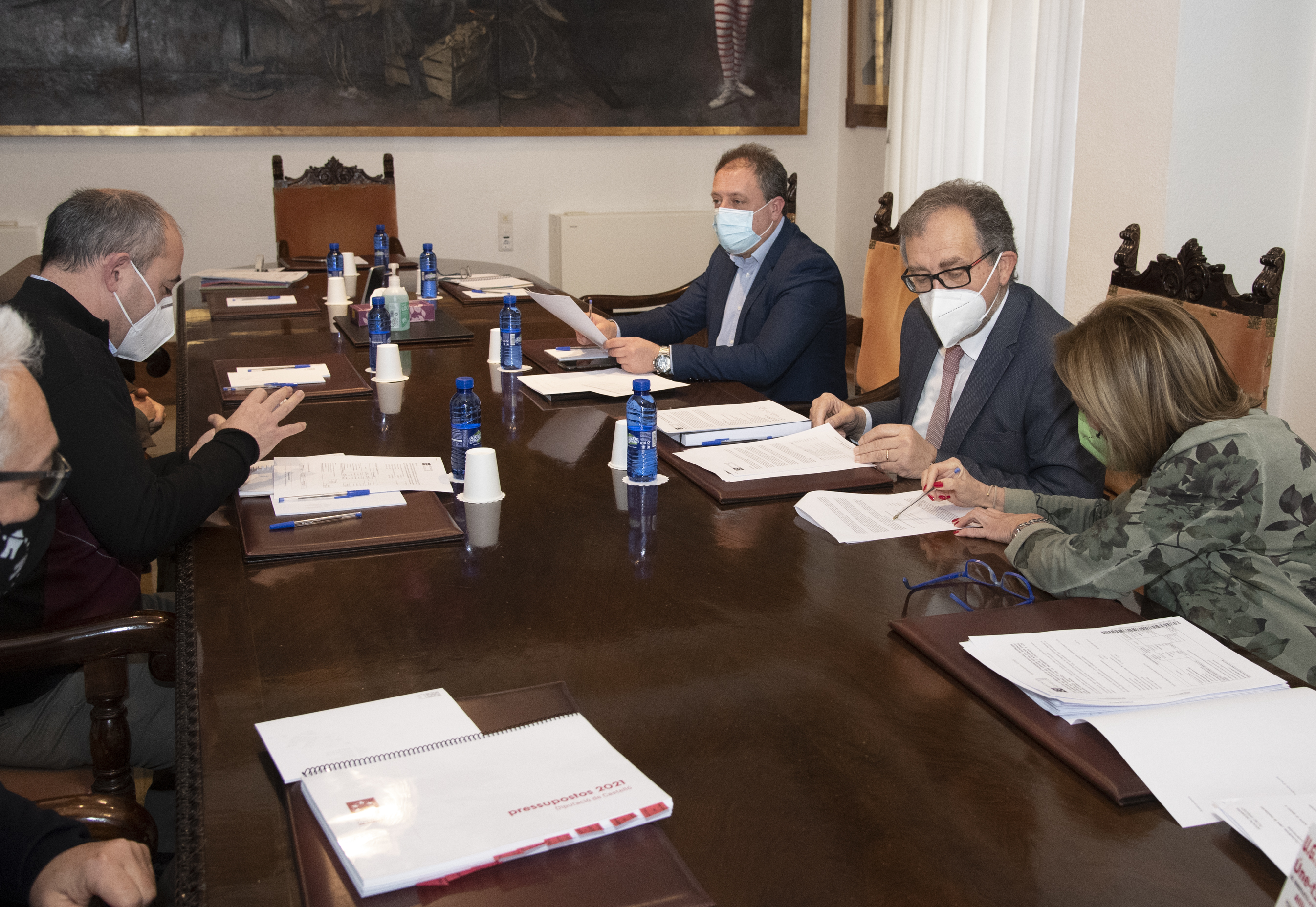 La Diputación abona 34,7 millones a los municipios para que empiecen el año con liquidez