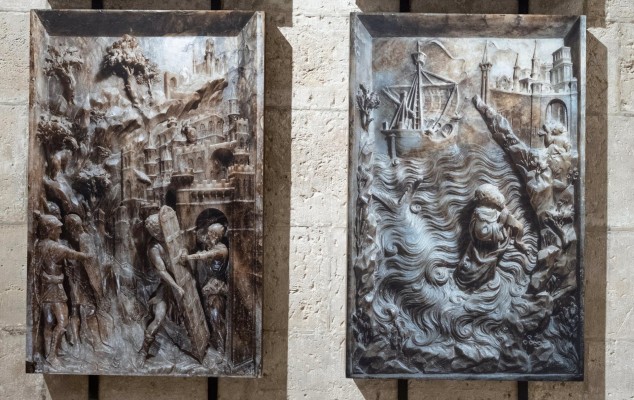 La Catedral exhibe reproducciones de los 12 relieves de la Capilla del Santo Cáliz