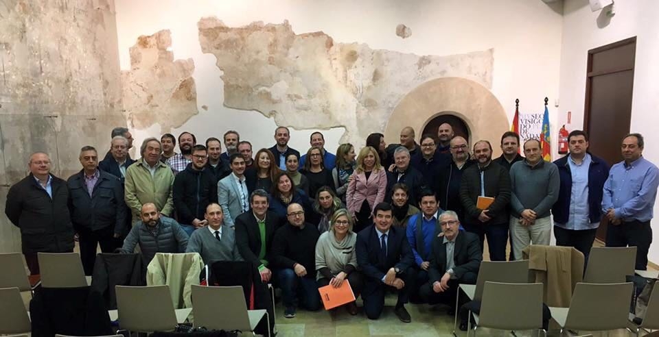 Encuentro de concejales de C's en el Castillo de Ribarroja esta semana - 