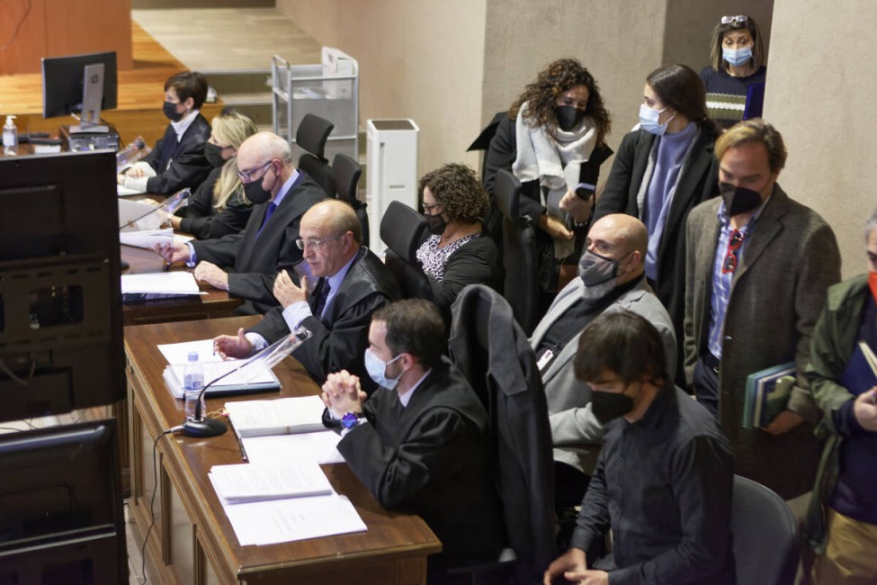 Un momento del juicio. Foto: ANTONIO PRADAS - 