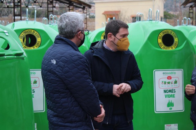 Castelló instalará 45 'iglús' más para favorecer el reciclaje de vidrio de la hostelería