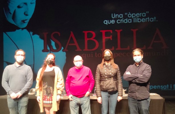 La ópera en valenciano 'Isabella, qui tollis peccata mundi' sube al escenario del Gran Teatro de Xàtiva  