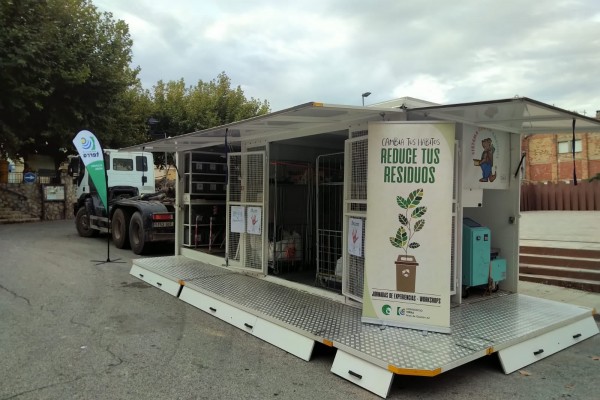 El ecoparque móvil de Consorcio Terra retoma su actividad el 14 de febrero para facilitar el reciclaje