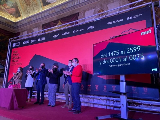 Estos son los dorsales afortunados que disputarán la Penyagolosa Trails 2022