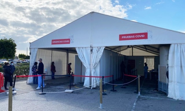 El Hospital del Vinalopó habilita un circuito para centralizar el cribado de pacientes covid