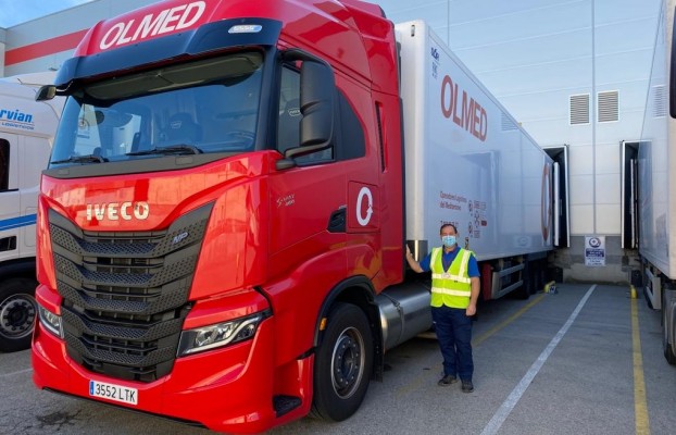 Olmed incorpora tres tráilers de gas natural, que permitirán reducir 246 toneladas de emisiones de CO2 al año