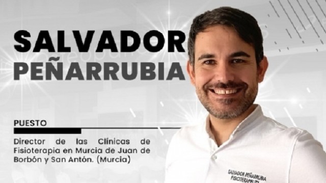 El fisioterapeuta murciano Salvador Peñarrubia, entre los sanitarios mejor valorados de España 
