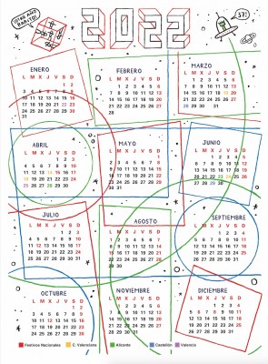 Calendario de Cuttlas 2022