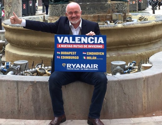Ryanair añade 14 nuevas rutas desde València para el próximo invierno
