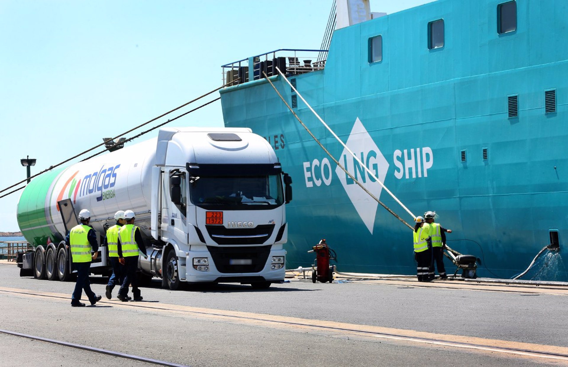 Las importaciones de gas natural crecieron un 17,4% en noviembre, hasta los 34.671 GWh