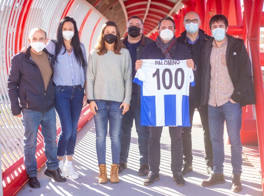 Palomino se une a los embajadores del Centenario del Hércules
