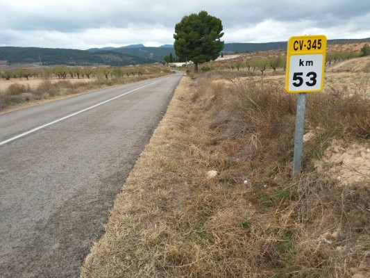 La Diputació retoma las obras de la carretera entre Titaguas y Alpuente por 1,7 millones de euros