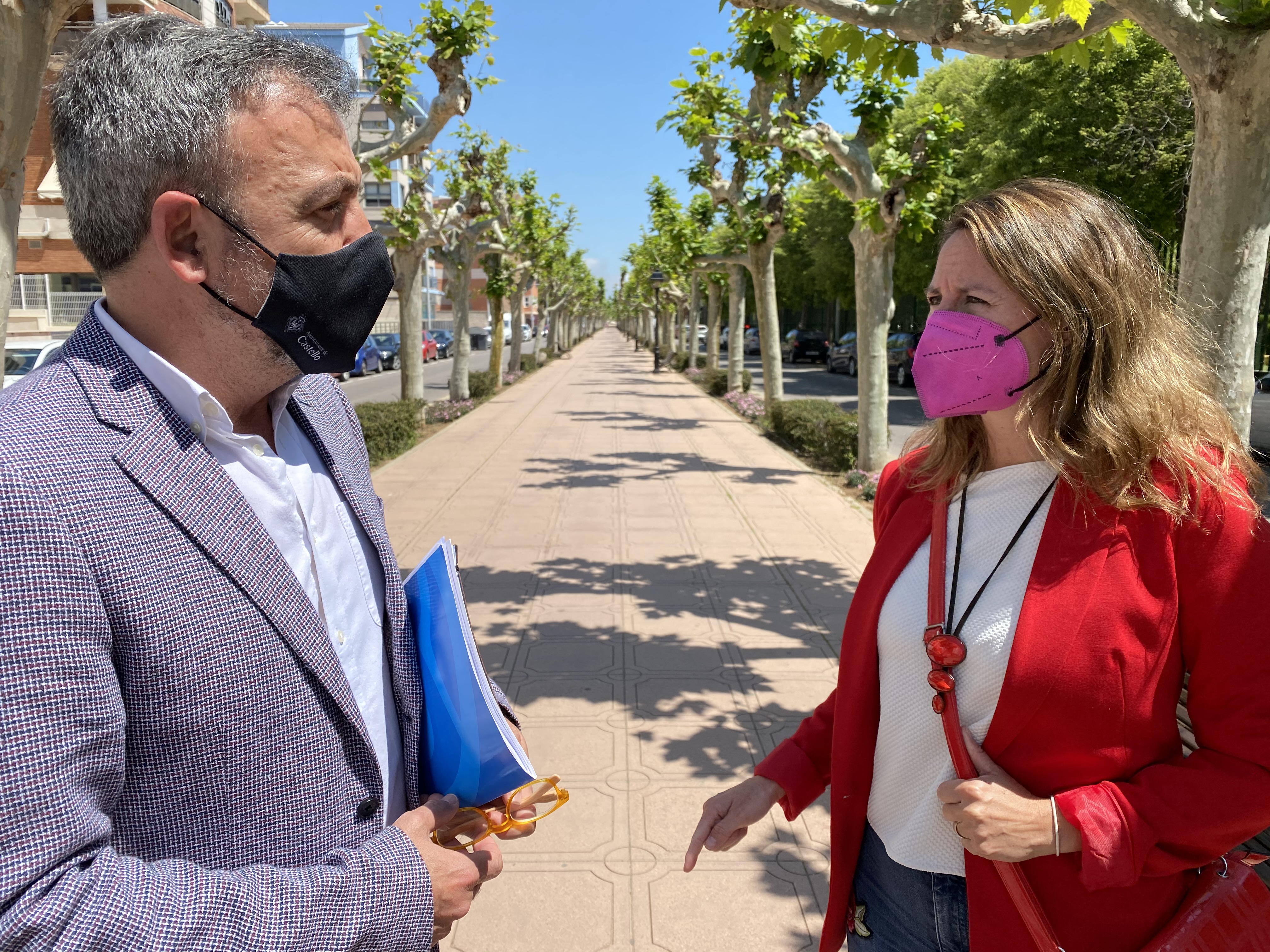 La oposición hace piña contra el proyecto de la reforma de la avenida Lidón de Castelló