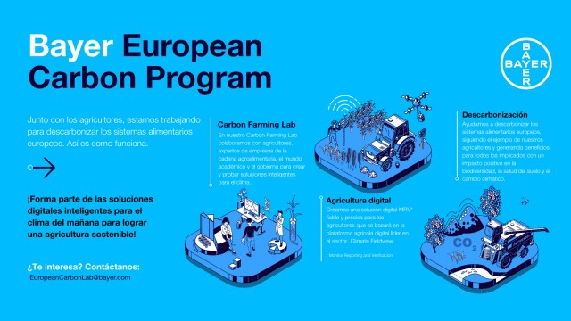 Bayer lanza su programa de descarbonización para la agricultura en Europa
  
