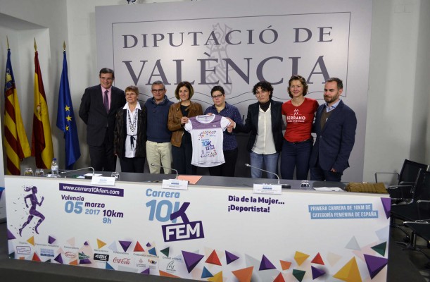 Cerca de 2.000 mujeres participarán en la Carrera 10K FEM Valencia