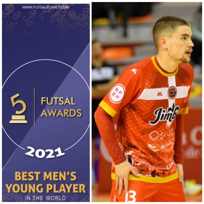 Mellado, del Jimbee, es uno de los diez candidatos a mejor jugador joven del mundo 