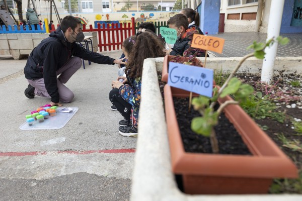 Castelló enseña a los alumnos una alimentación de proximidad y saludable con unos talleres