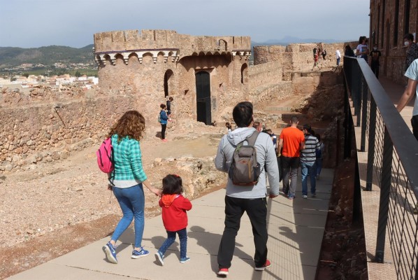 Más de 34.000 personas visitan el castillo de las 300 torres de Onda durante 2021