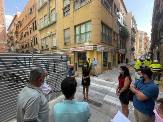 La calle San Nicolás de Murcia ya es (casi) peatonal: las cámaras vigilarán a los coches no autorizados