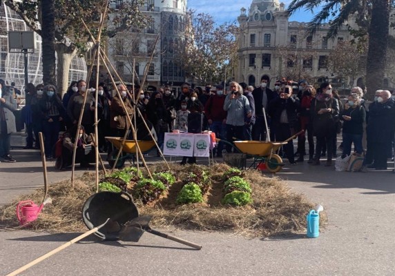 Vecinos de Benimaclet denuncian que el corte del brazo de Alegret 