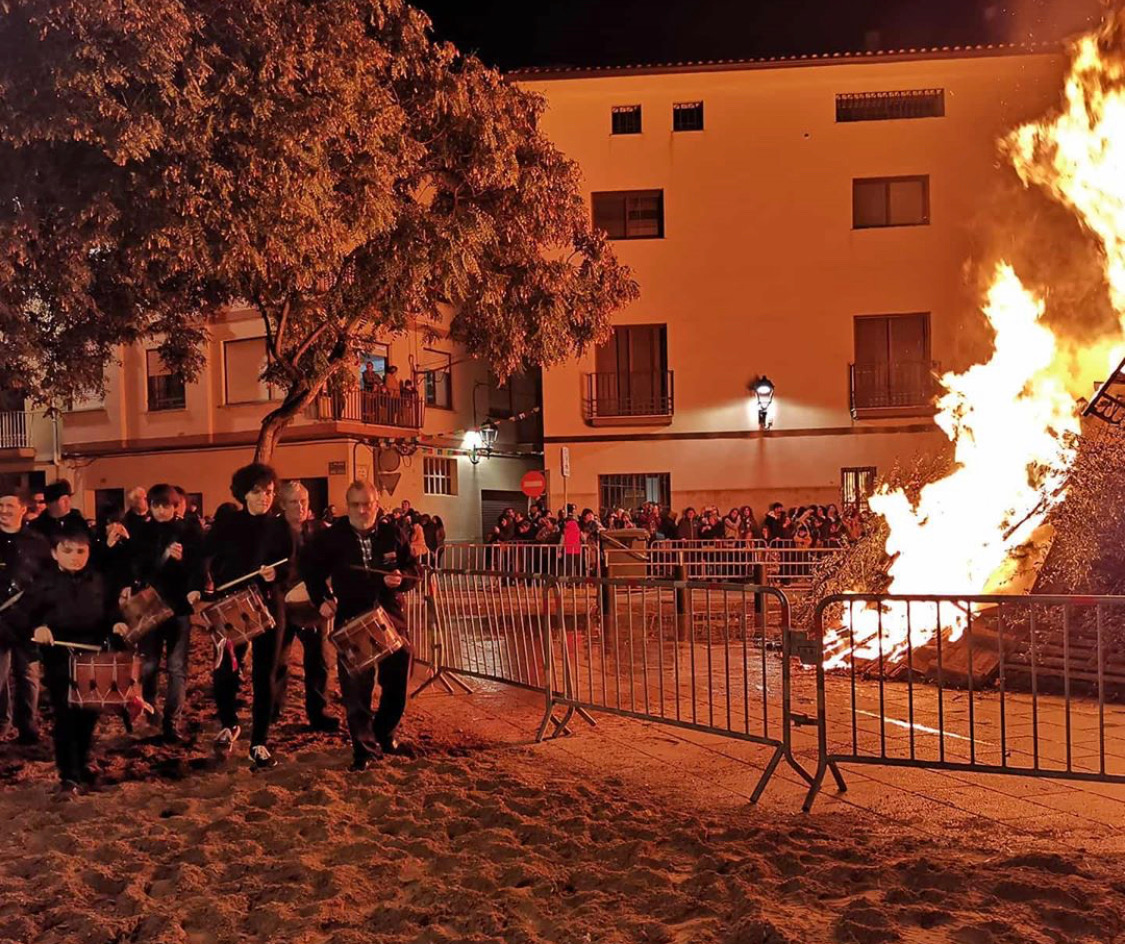 Almassora suspende la Matxà de Sant Antoni por la alta incidencia del Covid en el municipio
