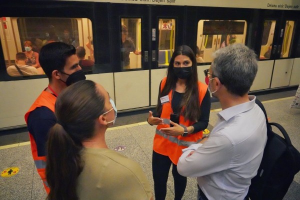 Medio centenar de informadores covid se incorporarán a partir del lunes a las estaciones del Tram