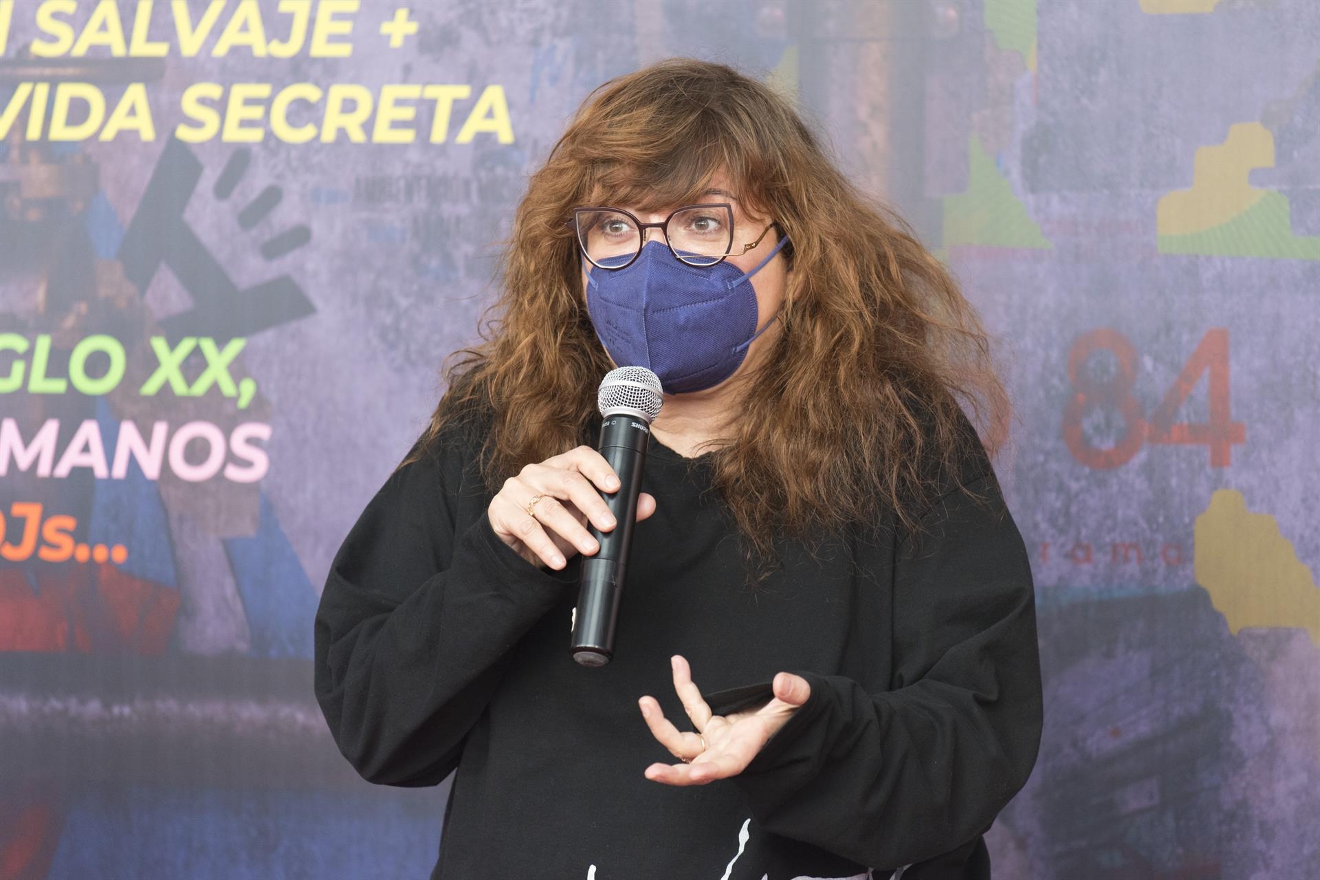 La directora y guionista de cine, Isabel Coixet, en el Hall de Riojaforum, a 8 de enero de 2022, en Logroño, La Rioja. Foto: SHOW Fotografía - Europa Press  - 