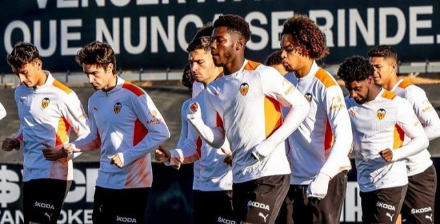 Posible once del Valencia para jugar ante el Real Madrid en el Bernabéu