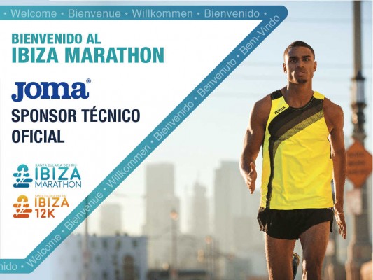Joma vestirá al Ibiza Marathon y al Ibiza 12K
