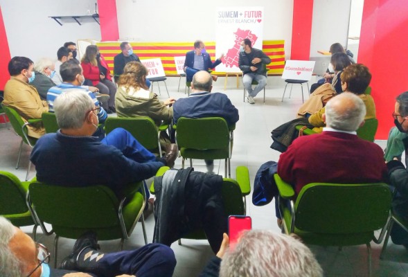 Ernest Blanch destaca la importancia del voto de la militancia en la elección de los cargos 