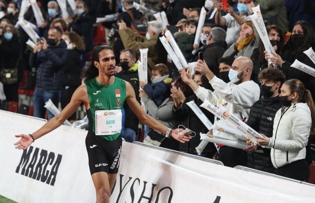 Katir vuelve a correr un 10K el día 15 en Jaén y los 3.000 metros del Meeting de Karslruhe el 28