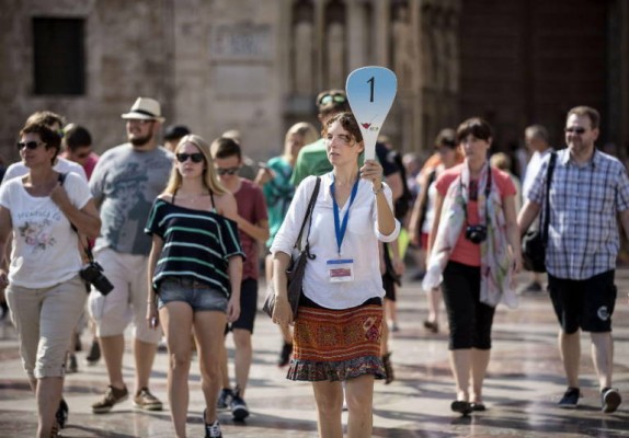 España recupera el 72% de los turistas internacionales de antes de la pandemia
