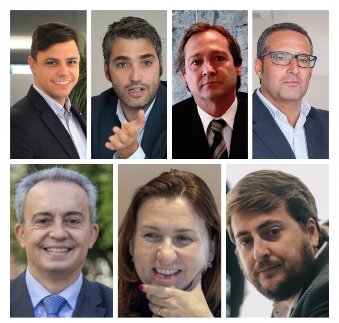 De izquierda a derecha arribaPedro García (Alain); Sergio Villa (Urvitra); José Tormo (Ficsa); Víctor Jiménez (Olivares Consultores). Debajo siguiendo el mismo orden: José March (Culmia); Vicenta Pastor (Hexis Gestión Integral); José Ángel Sospedra ( - 