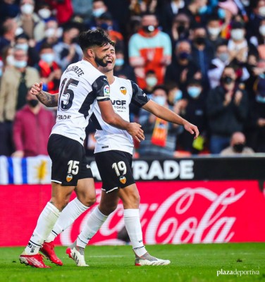 El Valencia es mejor delante, pero peor detrás
